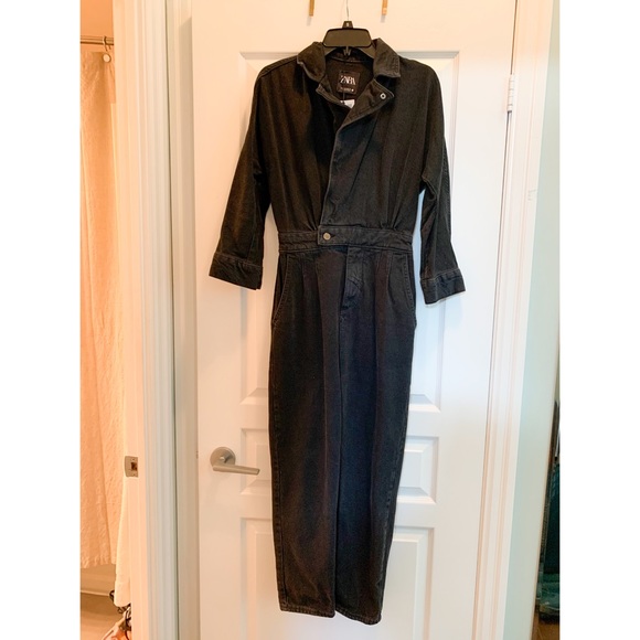 Zara Denim Jumpsuit - Picture 10 of 13
